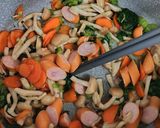 鍋で炊くケチャップライス作り方2写真