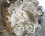 イサキと新玉ねぎの鮎魚醤スパゲッティ作り方8写真
