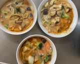 肉無チクワさっぱり味噌ケチャ味野菜炒め作り方17写真