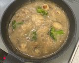 スープの素で簡単♪鶏肉のきのこのクリーミー煮込み作り方7写真