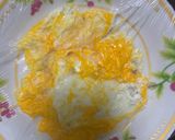 レンジ簡単梅味噌クリーム味オムライス弁当作り方11写真