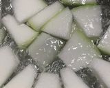 冬瓜の鶏肉そぼろあん煮作り方1写真