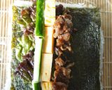 3色のごまの恵方巻き作り方4写真