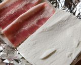 トースターでベーコンカツ風はんぺん☆弁当作り方1写真