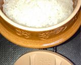 自動炊飯(横川の釜飯容器ver.)作り方4写真