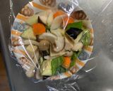 全てレンジ簡単副菜洋風梅ポトフ風野菜炒め作り方12写真