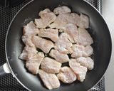 簡単節約☆鶏胸肉でコク旨照り焼きチキン。作り方5写真