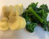 新じゃがとステックセニョールの味噌汁♪作り方1写真