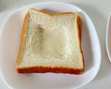 ピザ風🍕目玉焼きのせトースト🍳🍞⭐️作り方1写真