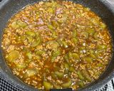 美活⭐︎簡単⭐︎トロ旨⭐︎ヘチマと豚ひき肉の味噌煮作り方6写真