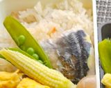 骨無しアジの干物✨弁当 M-20作り方3写真