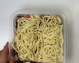 しいたけ香るピリ辛ジャージャー麺風作り方3写真