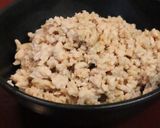 簡単★ヘルシー★鶏そぼろとキャベツの丼作り方1写真