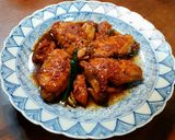 鶏手羽先、軟骨の黒酢煮　オートミール甘酒作り方6写真