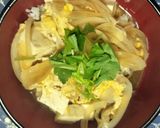 10分で簡単⭐️豆腐入りとろとろ卵丼作り方6写真