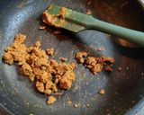 ブラウンルウのカレー　赤ワインと小豆煮汁作り方8写真