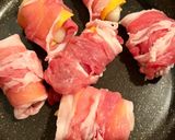 餅チーズ肉巻き作り方2写真