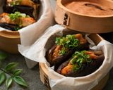 茄子蒸鶏肉～セイロ風～作り方8写真