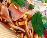 砂肝と生姜の酢醤油漬け作り方4写真