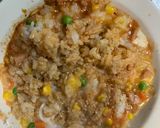 レンジ簡単シーフード風味タコス味炒飯弁当作り方11写真