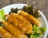 簡単☆飯テロ☆とろっとろの肉巻きチーズ作り方7写真