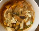 肉無豆腐簡単アジアンソース味白菜野菜炒め作り方17写真