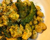 毎日の納豆●withゴーヤー麻婆豆腐作り方3写真