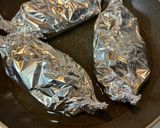 シャケと野菜のホイル焼き作り方3写真