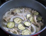 茄子と新玉ねぎの味噌汁作り方6写真