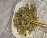 青のりと炒りごまの麺つゆおにぎり作り方3写真