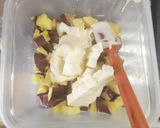 さつまいものクリームチーズ和え作り方4写真