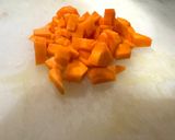 朝から元気を作る為のガッツリ炒飯！作り方1写真