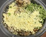 【保育園おやつ】そら豆チーズおにぎり作り方5写真