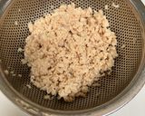 ノンオイル【なすと大豆ミート味噌煮】作り方1写真