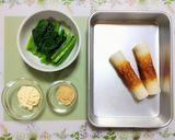 節約簡単夕飯竹輪小松菜顆粒ポン酢マヨ副菜作り置き作り方1写真