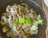 大根と豚こまの炒め物作り方5写真