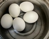 もう失敗しない⭐︎7分半の半熟ゆで卵作り方6写真