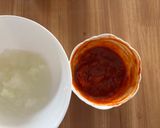 こんにゃくのコチュジャン味噌田楽🍢作り方2写真