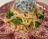 たらことしらすの豆乳クリーミーパスタ作り方6写真