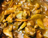 ゆるカレー●ゆるめてつくるチキン卵カレー作り方3写真