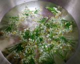 にらの花のおひたし〜マヨ醤油味〜作り方1写真