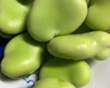 簡単　そら豆とベーコンパスタ作り方2写真