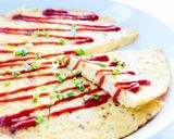柔らか美味しい【豆腐入りチーズオムレツ】作り方5写真
