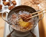 せんべいで作るサクサクから揚げ作り方4写真