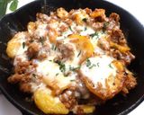 簡単ワンパン 豆腐ミートグラタン作り方9写真