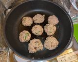 椎茸入りふわふわ豆腐豚つくね作り方5写真