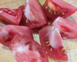 フライパンで！茄子とトマトの南蛮づけ作り方1写真