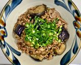 豚ひき肉とナスの麻辣丼作り方7写真