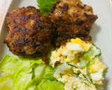 玉ねぎソースの和風ハンバーグ作り方5写真