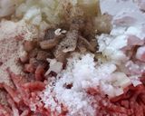 豆乳入り☆米粉のホワイトソース☆肉だんご作り方1写真